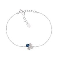 Bracciale Amen Donna Quadricuore in Argento Zircone BRQUBBL - BRQUBBL